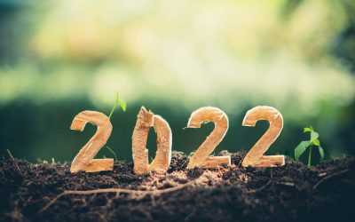 Happy New Year 2020 social media video.2021-2022 change background new year resolution concept.wood text on ground.Perfect for your invitation or office card